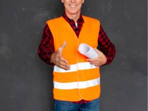 safety vest colors such as orange safety vests