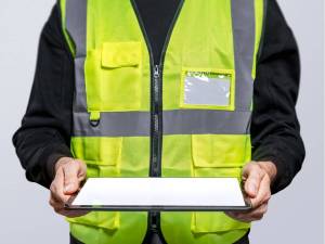 security guards wear high visibility clothing